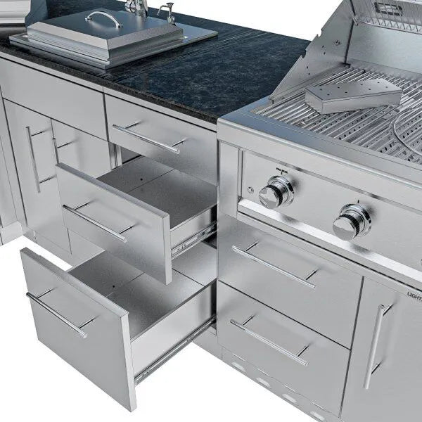 Sunstone Texas Tango 19′ Outdoor Kitchen Island Package