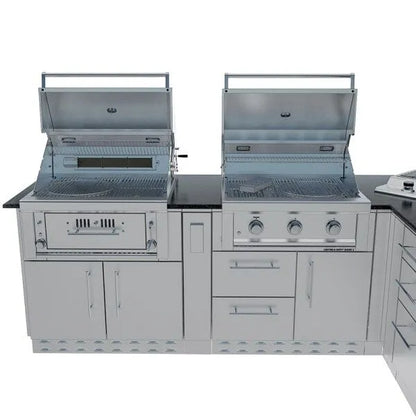 Sunstone Texas Tango 19′ Outdoor Kitchen Island Package