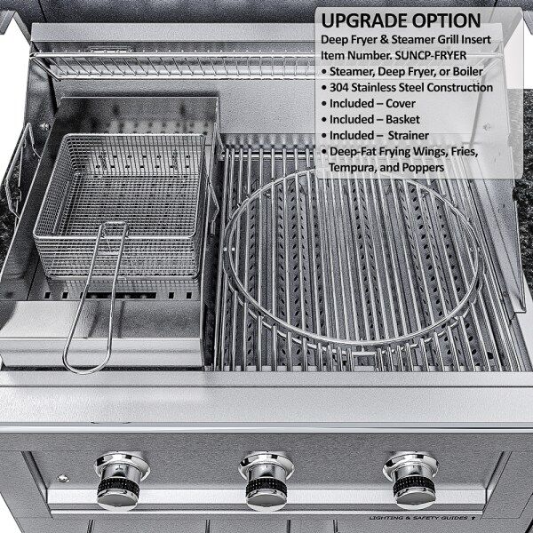 Sunstone Texas Tango 19′ Outdoor Kitchen Island Package