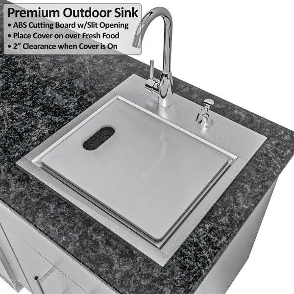Sunstone Texas Tango 19′ Outdoor Kitchen Island Package