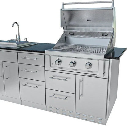 Sunstone Texas Tango 19′ Outdoor Kitchen Island Package