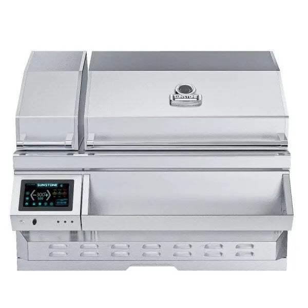 Sunstone 40" Electric Pellet Grill w/ Cold Smoker