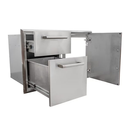Combo Drawer 36" - 2 Drawer Cab and Single Door