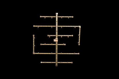 CROSSFIRE U300 brass burner on black background