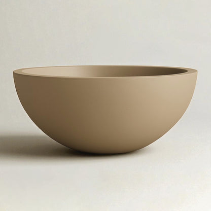 Warming Trends AON Aura concrete fire bowl in Sand