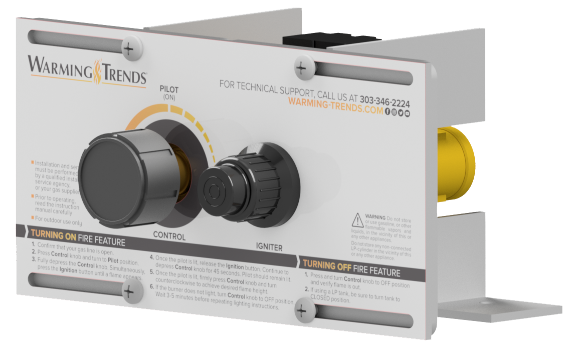 Warming Trends Mercury ignition system components
