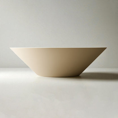 Warming Trends AON Halo round concrete fire bowl in Sand