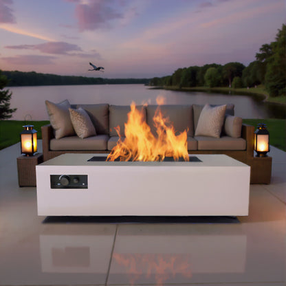 Warming Trends AON rectangular fire table lakeside