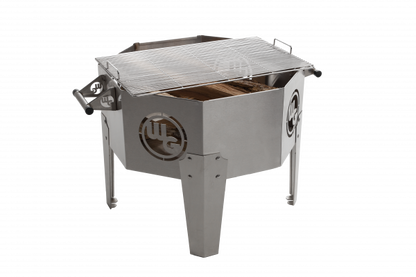 Wilmington Grill Wood Burning Stainless Steel Fire Pit