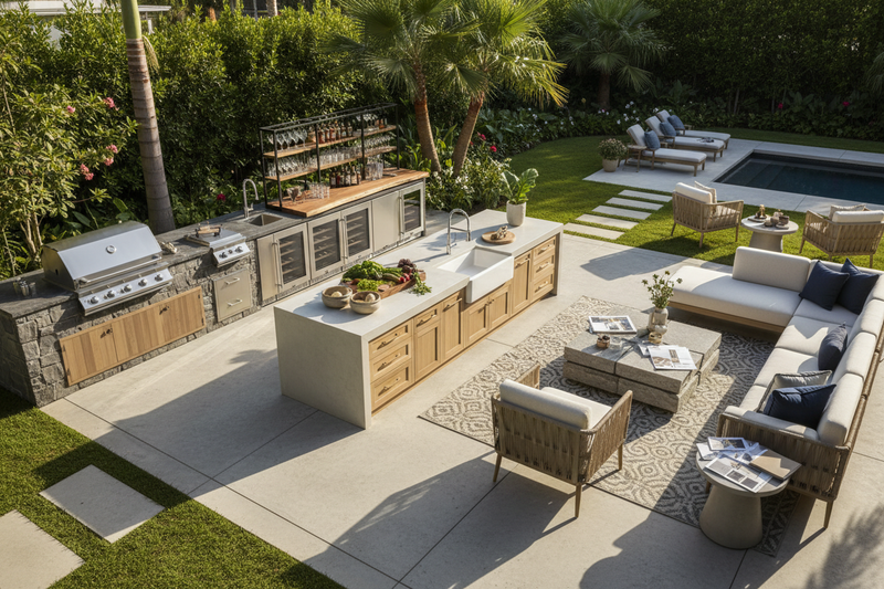 Full Outdoor Living System