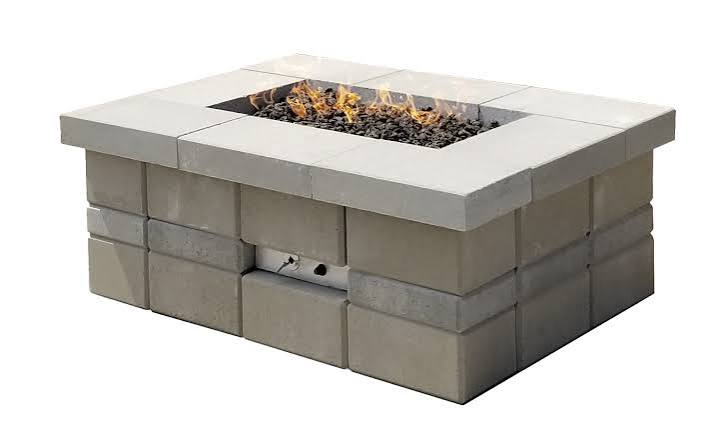 Warming Trends Gas Insert Kit for Keystone Stonegate Square Fire Pit