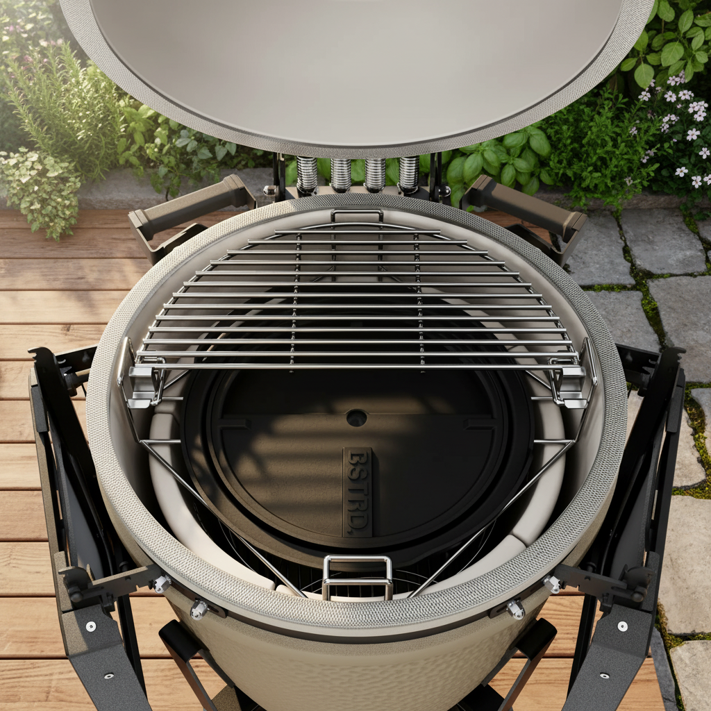 Kamado Grill Natural Background