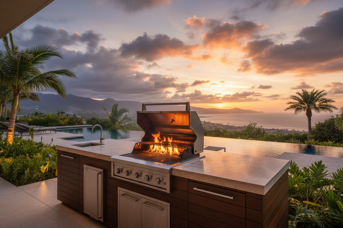 Luxury Gas Grill Hero
