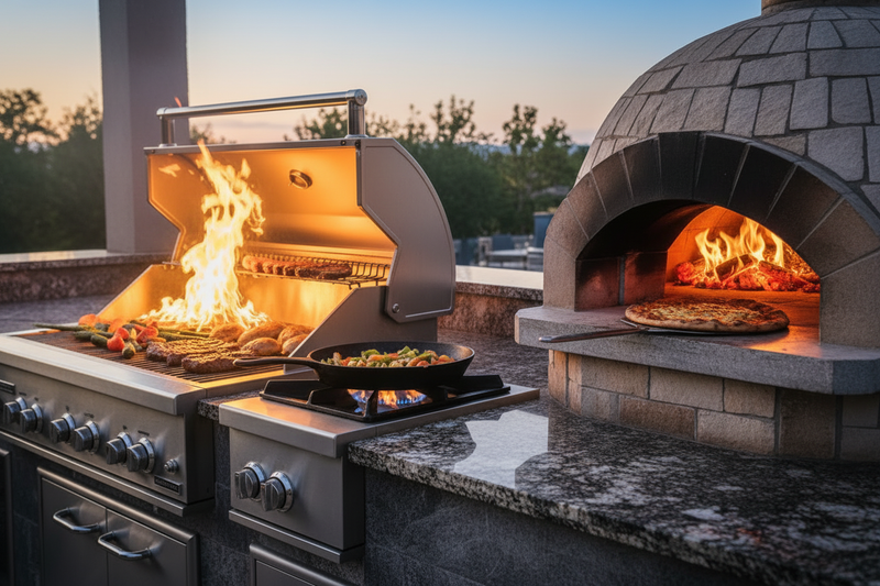 Explore the Outdoor Cooking Zone