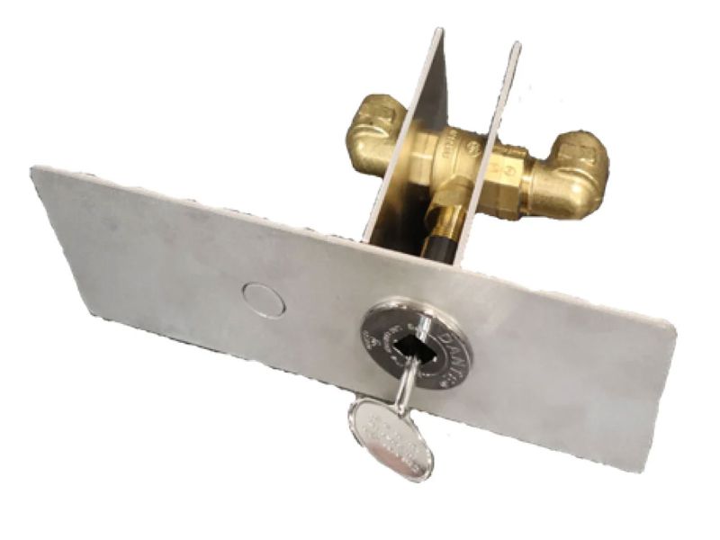 Warming Trends Key Valve Mounting Bracket for Paver Fire Pits