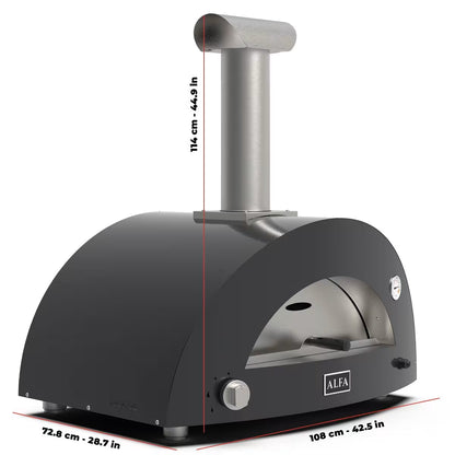 Alfa Moderno 3 Pizze Gas Pizza Oven
