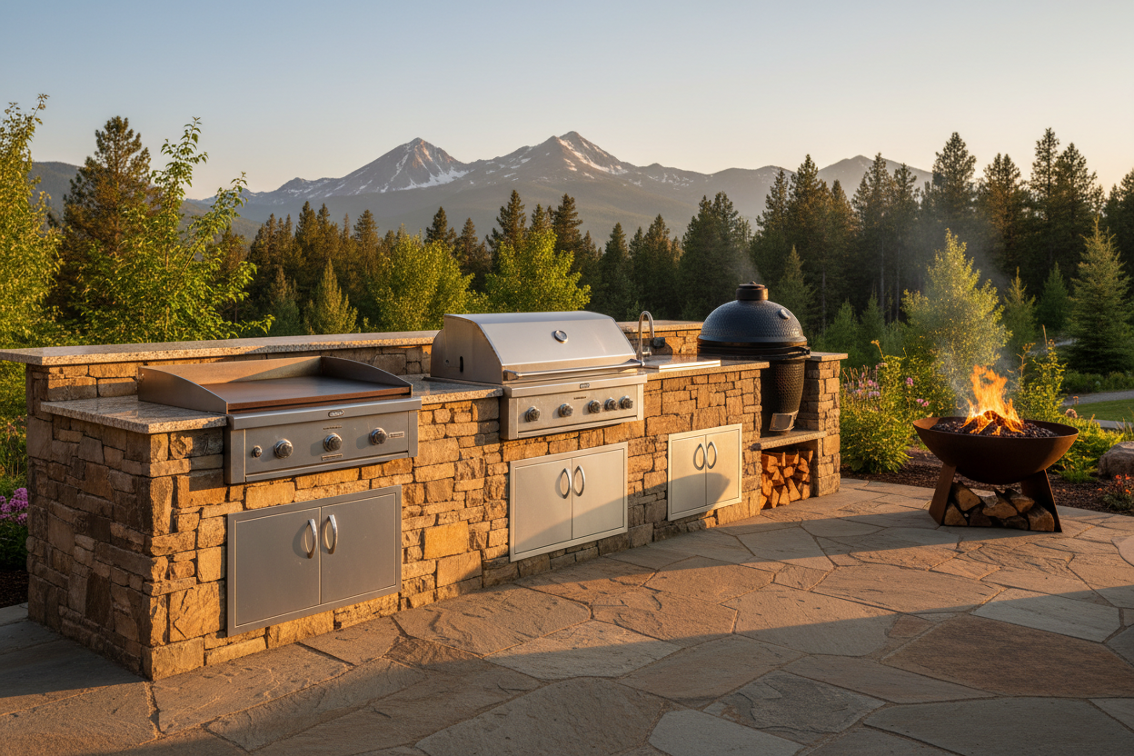 Mountain Outdoor Kitchen - Fresh Generation