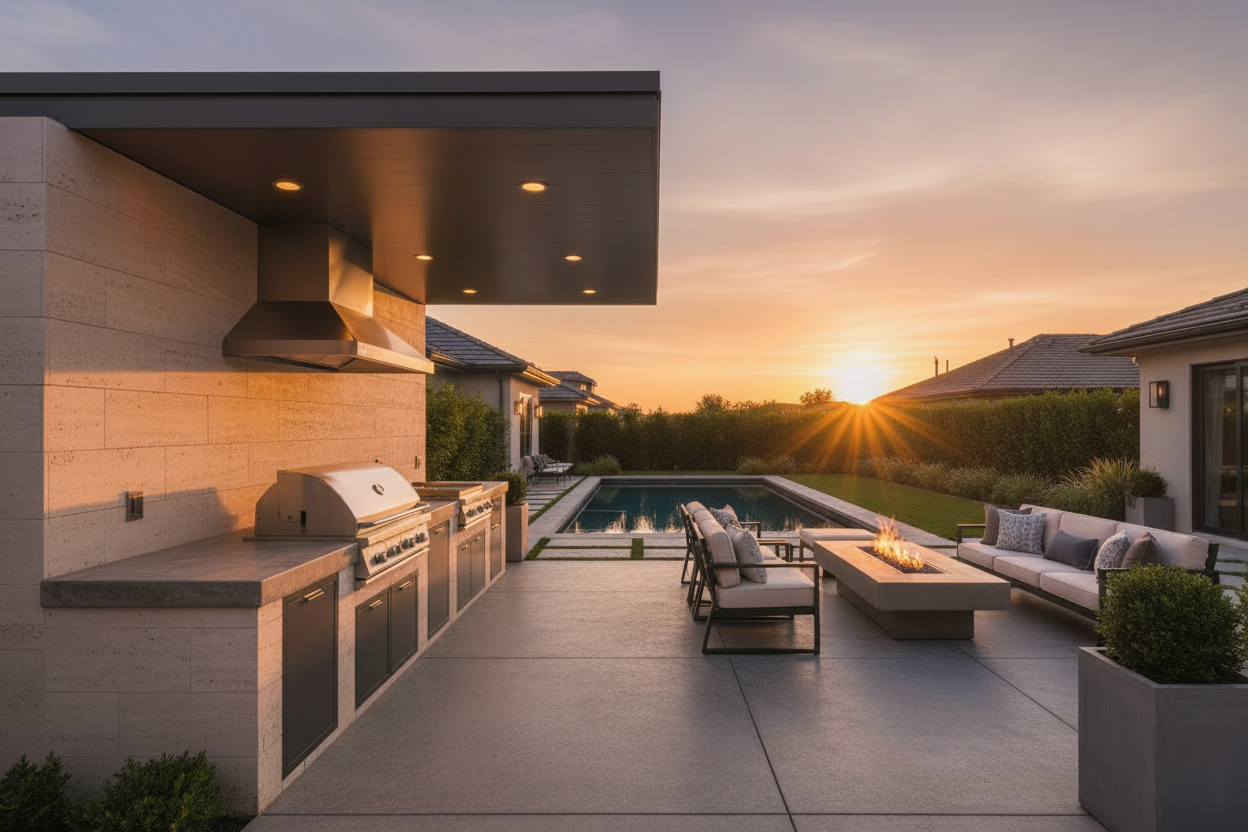 The Luxe Patios — Hero Image, No String Lights