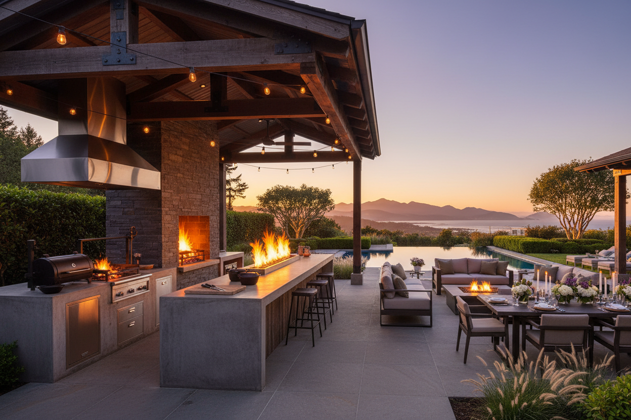 The Luxe Patios - Outdoor Living Ecosystem Hero Banner
